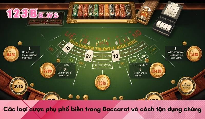 Các loại cược phụ phổ biến trong Baccarat và cách tận dụng chúng