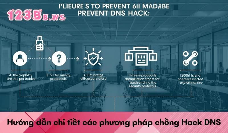 Hướng dẫn chi tiết các phương pháp chống Hack DNS