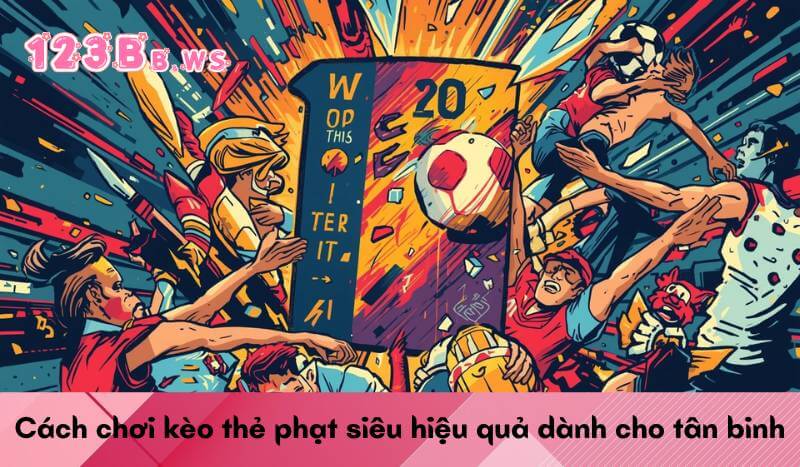 Cách chơi kèo thẻ phạt siêu hiệu quả dành cho tân binh